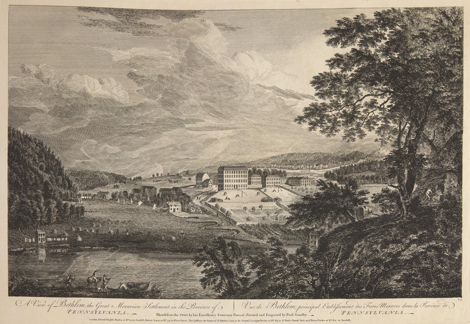 [American Views] Pownall, Thomas, and Paul Sandby. Scenographia Americana