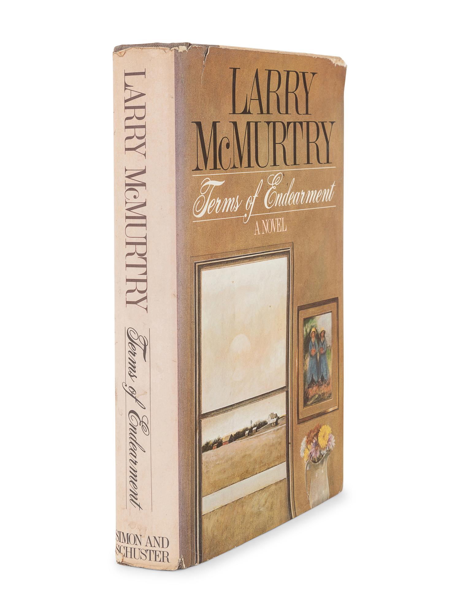MCMURTRY, Larry (b. 1936). Terms of Endearment. New York: Simon and Schuster, 1975.