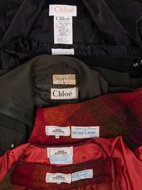 Three Designer Ensembles: One Grès Boutique and Two Chloé, 1980-90s