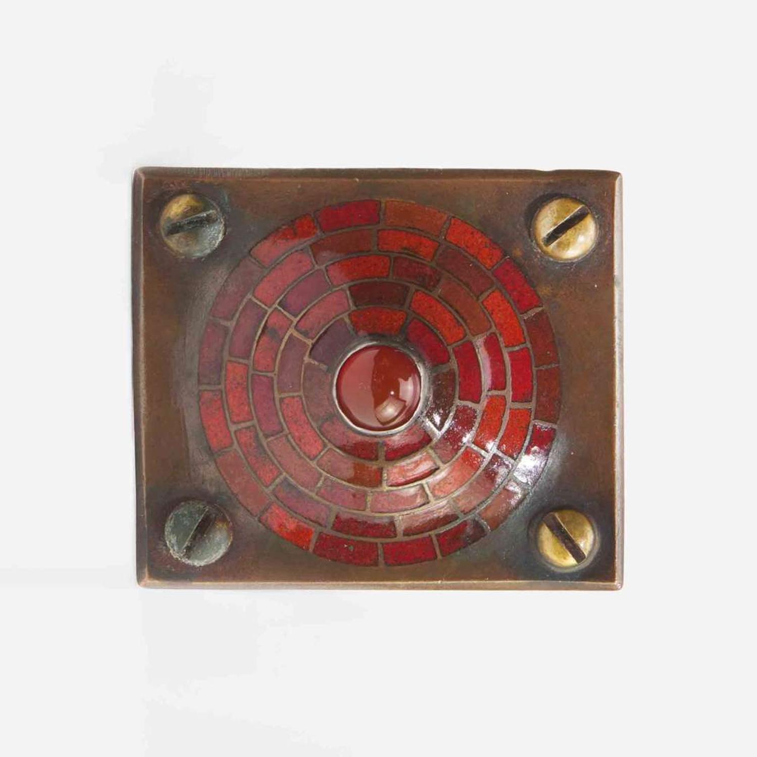 Ken Cory (American, 1943-1994) "Brick Breast Brooch", USA, 1970