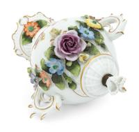 A Pair of German Porcelain Urns