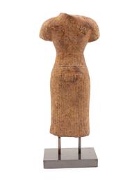 A Cambodian Stone Torso
