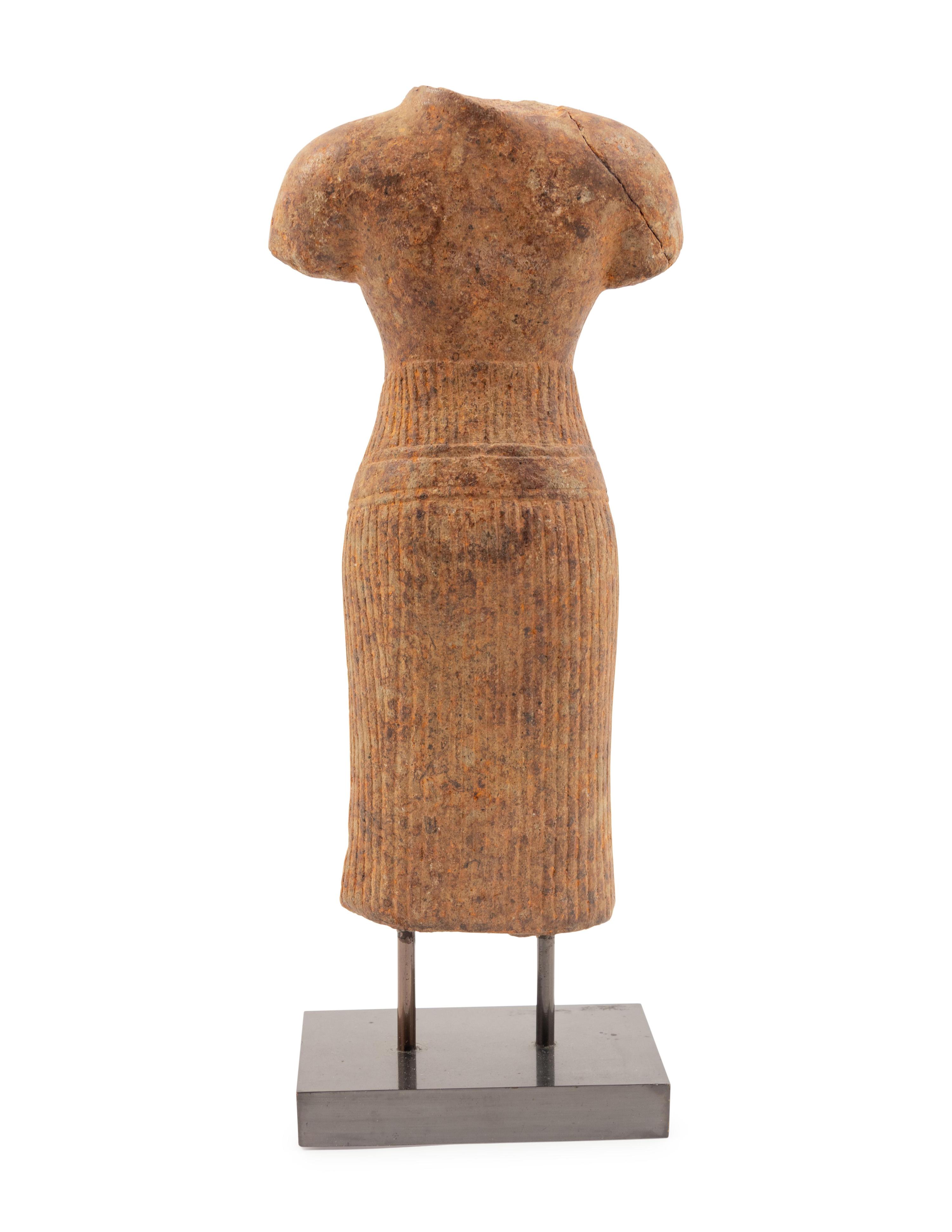 A Cambodian Stone Torso