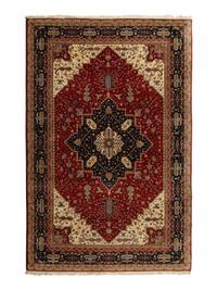 An Indo-Heriz Wool Carpet