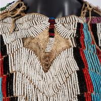 Nez Perce Pony Beaded Hide Dress