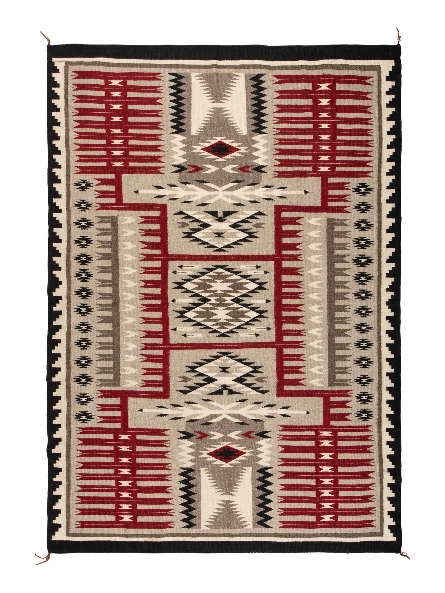 Navajo Storm Pattern Weaving / Rug