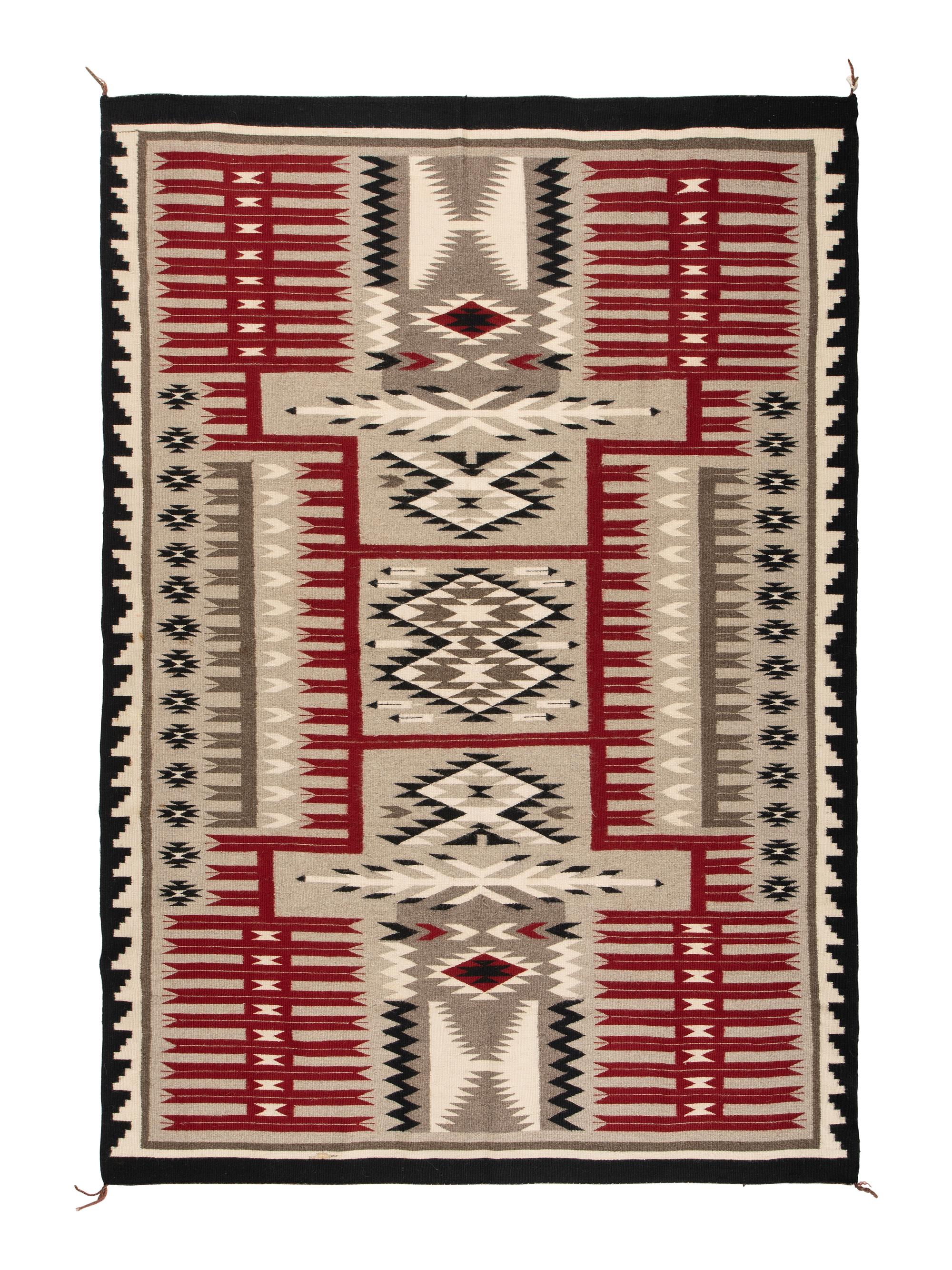 Navajo Storm Pattern Weaving / Rug