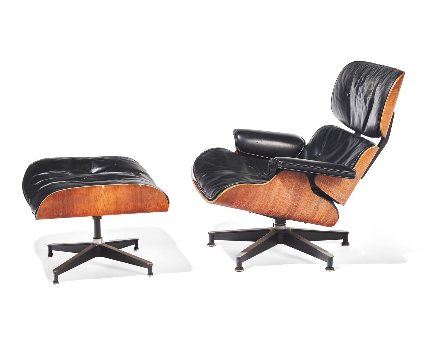 670 / 671 lounge chair and ottoman, 1956 / c. 1970 Herman Miller, USA