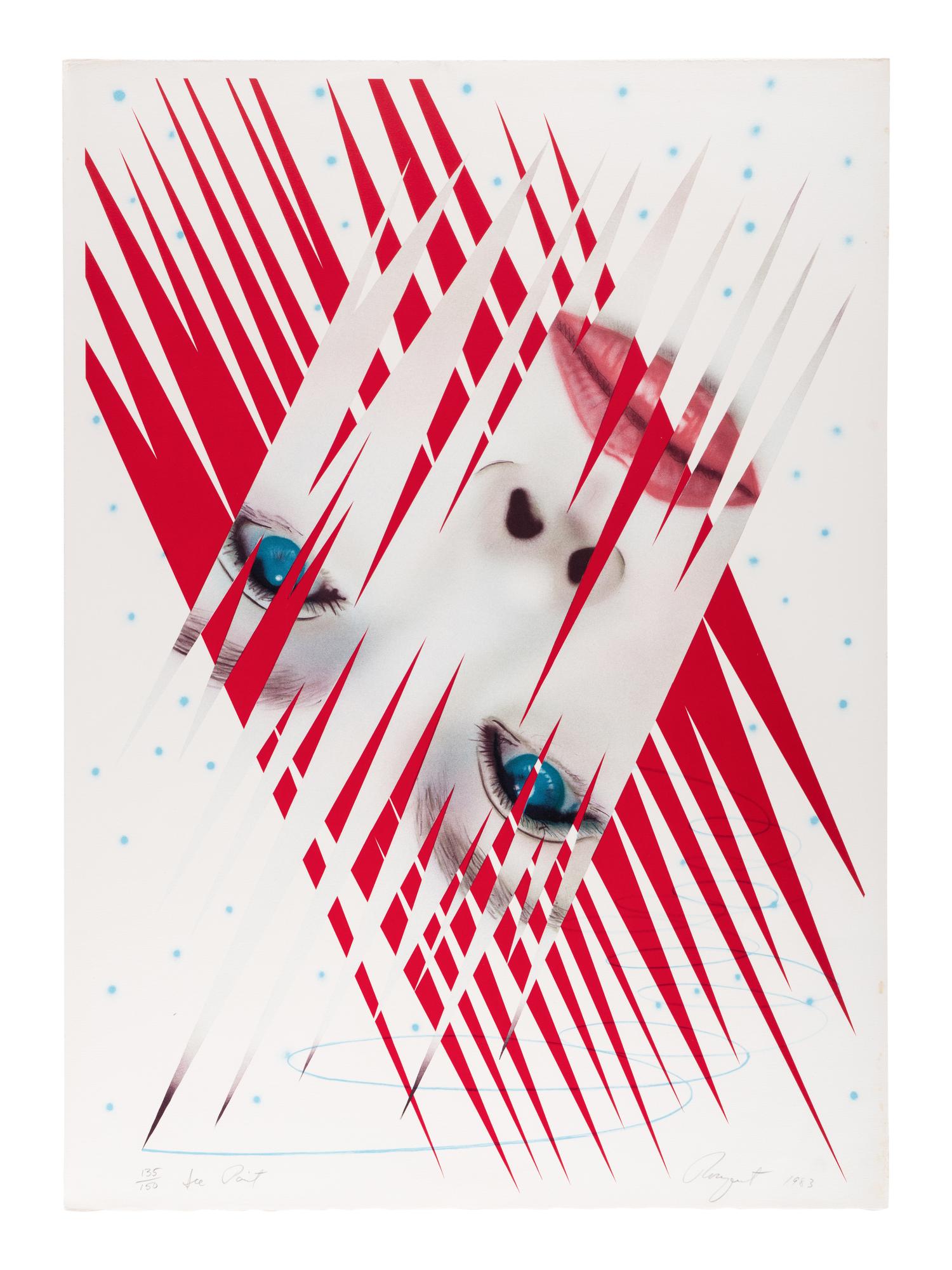 Set of 10 from XIV Olympic Winter Games Sarajevo 1984 , 1983 Including works by David Hockney, Victor Vasarely, Howard Hodgkin, James Rosenquist, and others.