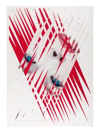 Set of 10 from XIV Olympic Winter Games Sarajevo 1984 , 1983 Including works by David Hockney, Victor Vasarely, Howard Hodgkin, James Rosenquist, and others.