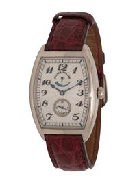 FRANCK MULLER, REF. 2852 18K WHITE GOLD TONNEAU WATCH