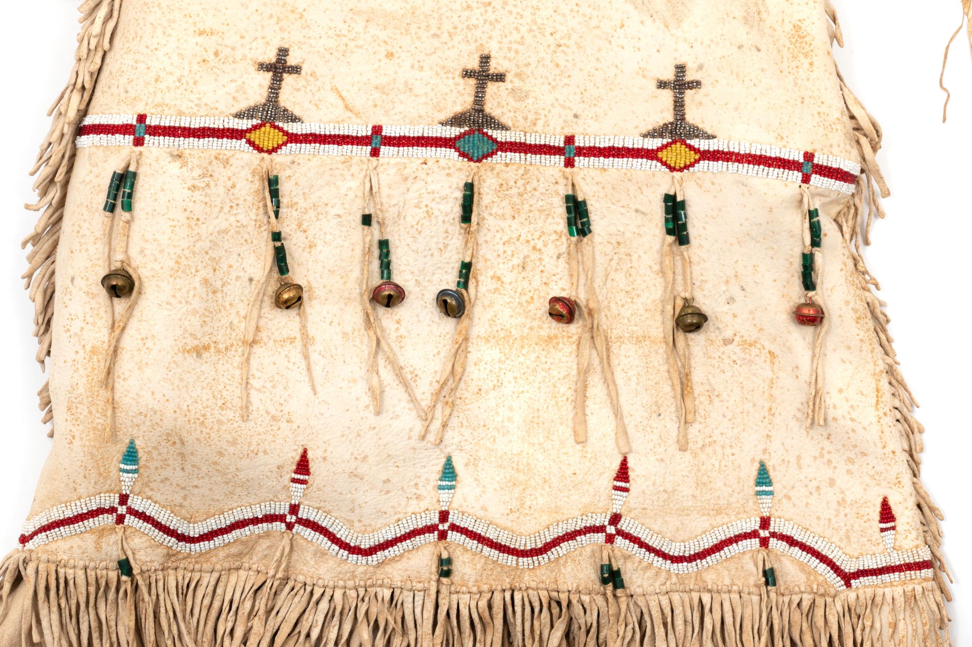 Sioux Child's Beaded Hide Dress