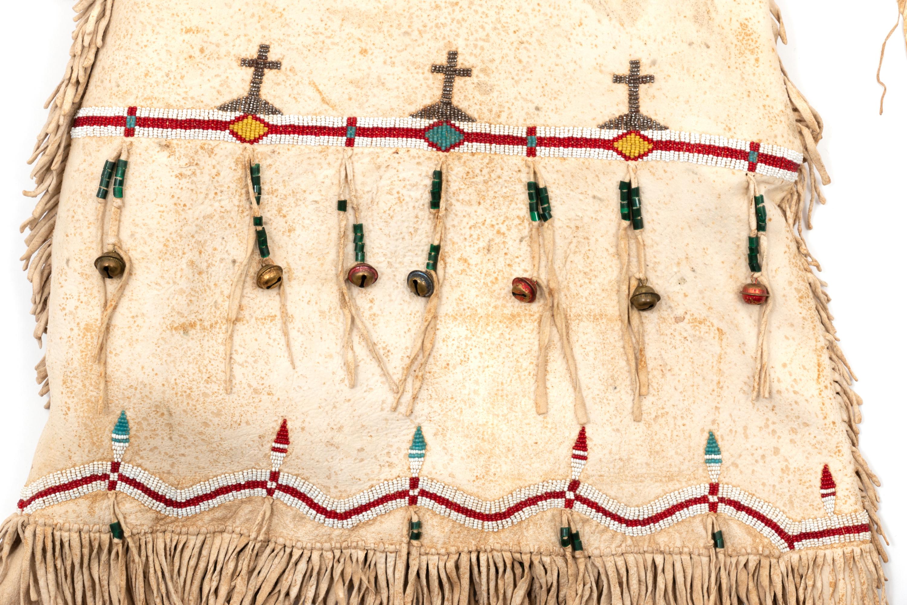 Sioux Child's Beaded Hide Dress