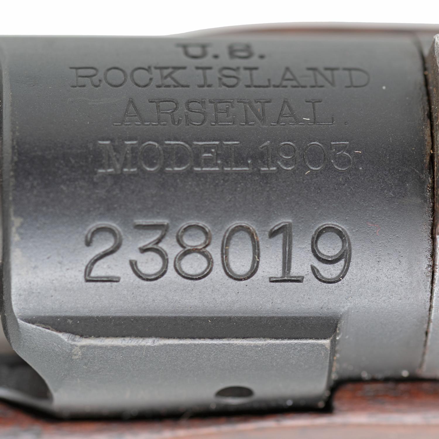 **1913 Pre-WWI Rock Island Model 1903 Rifle