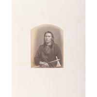 Joel Whitney, Exceptional Album Containing Large Format Photographs of Sioux Involved in the 1862 Minnesota Uprising
