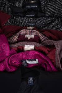 Seven Designer Separates Including: A Three Piece Patou Ensemble, One Ungaro Blouse and Jacket, and One Dolce & Gabbana Pant Suit, 1980-2000s
