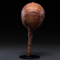 Plains Hide Rattle, From the Collection of Dick Jemison, Alabama