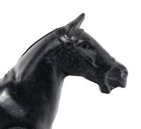 A Pressed Metal Horse Carousel Figure