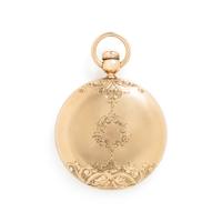 ELGIN, YELLOW GOLD POCKET WATCH
