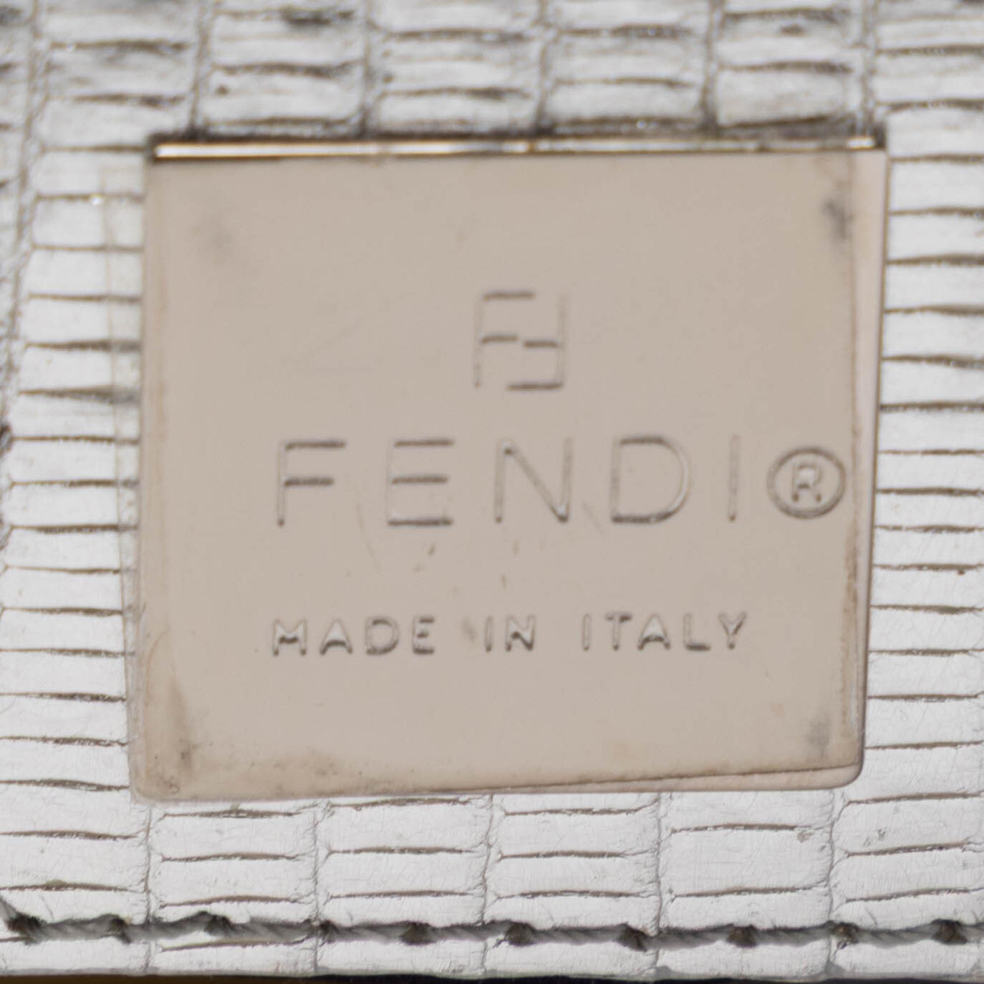 Fendi, Metallic Paillette-Embellished Baguette