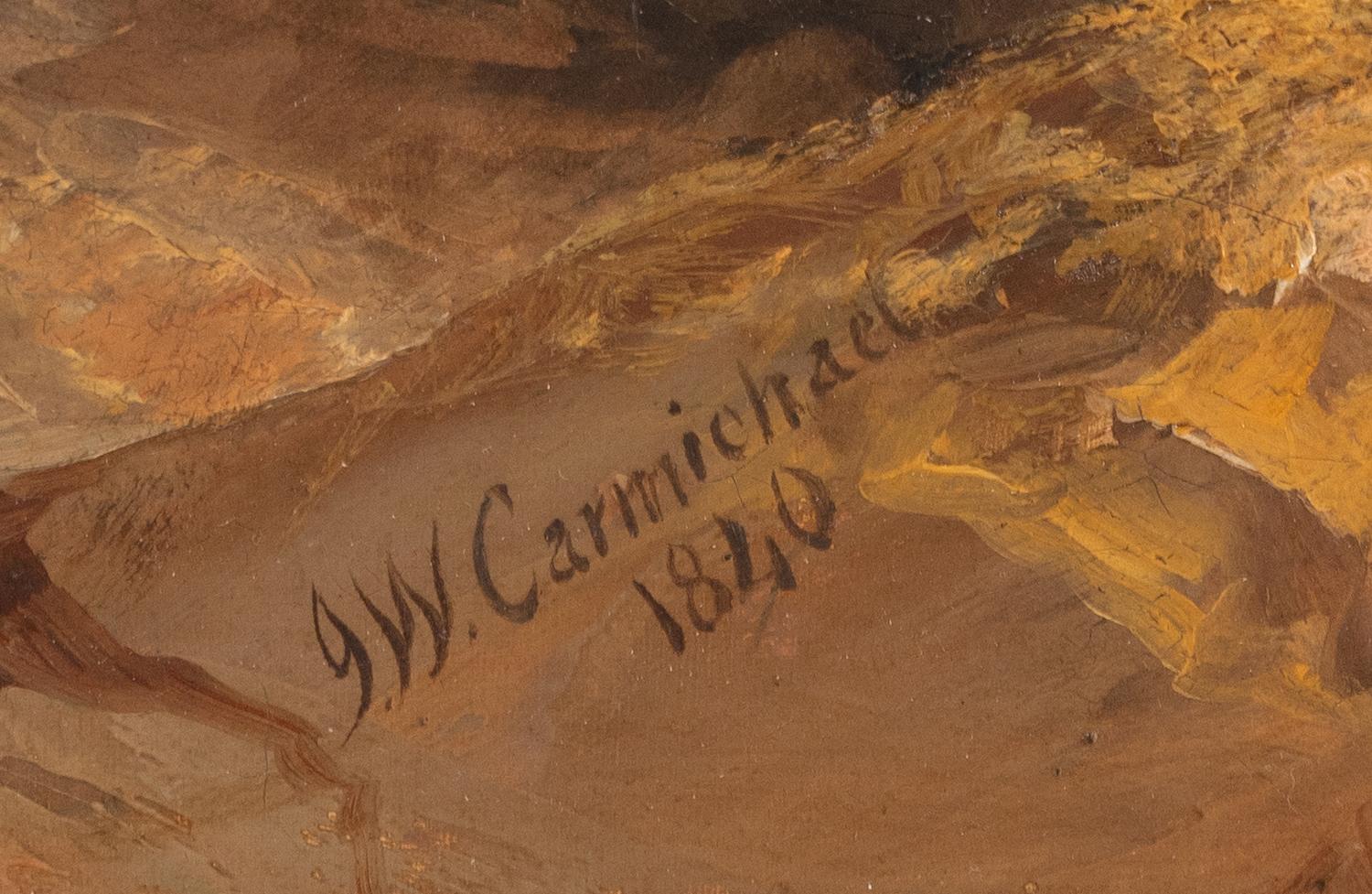 Mr. John Selby, as Lord of the Manor, Perambulating the Boundaries of Holy Island, Northumberland, 22 October 1839