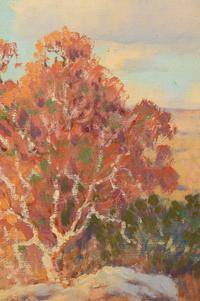 Landscape with Trees and Hills