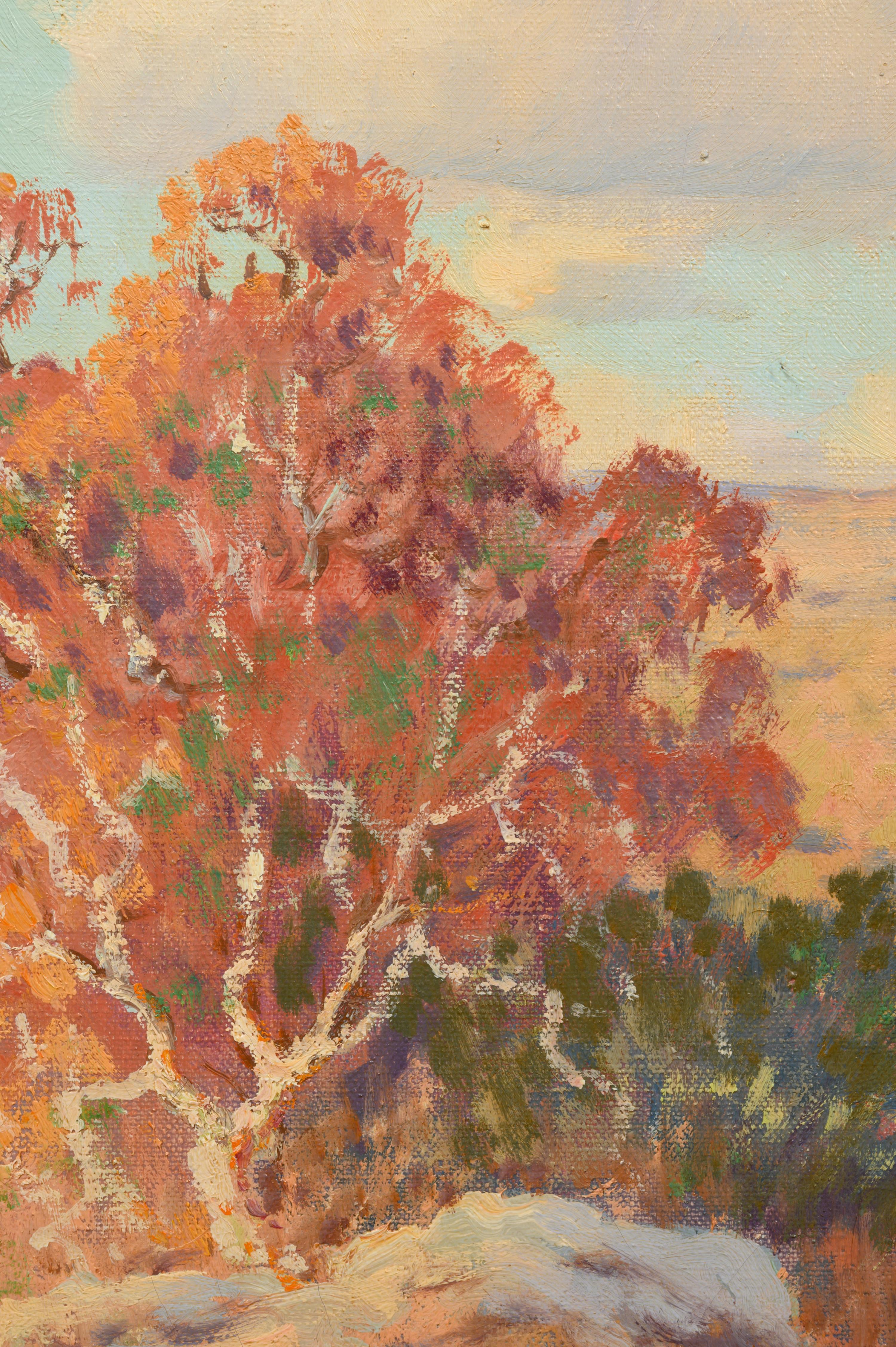 Landscape with Trees and Hills