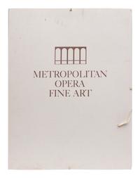 Metropolitan Opera Fine Art, the complete portfolio with the original linen folio case
