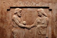 A Greek Marble Funerary Stele of Eurynome