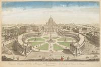 A Collection of Eighteen Hand-Colored Engravings Depicting Views of European Capitals and Famous Buildings