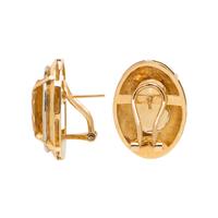 BICOLOR GOLD AND CITRINE EARRINGS