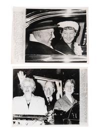 [PRESIDENTS] Photographs and ephemera related to Presidents Kennedy, FDR, Truman, and Reagan.