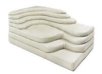 Ubald Klug (Swiss, b. 1932), DE SEDE, 1970s, three Terrazza Landscape sofa sections, model no. DS-1025