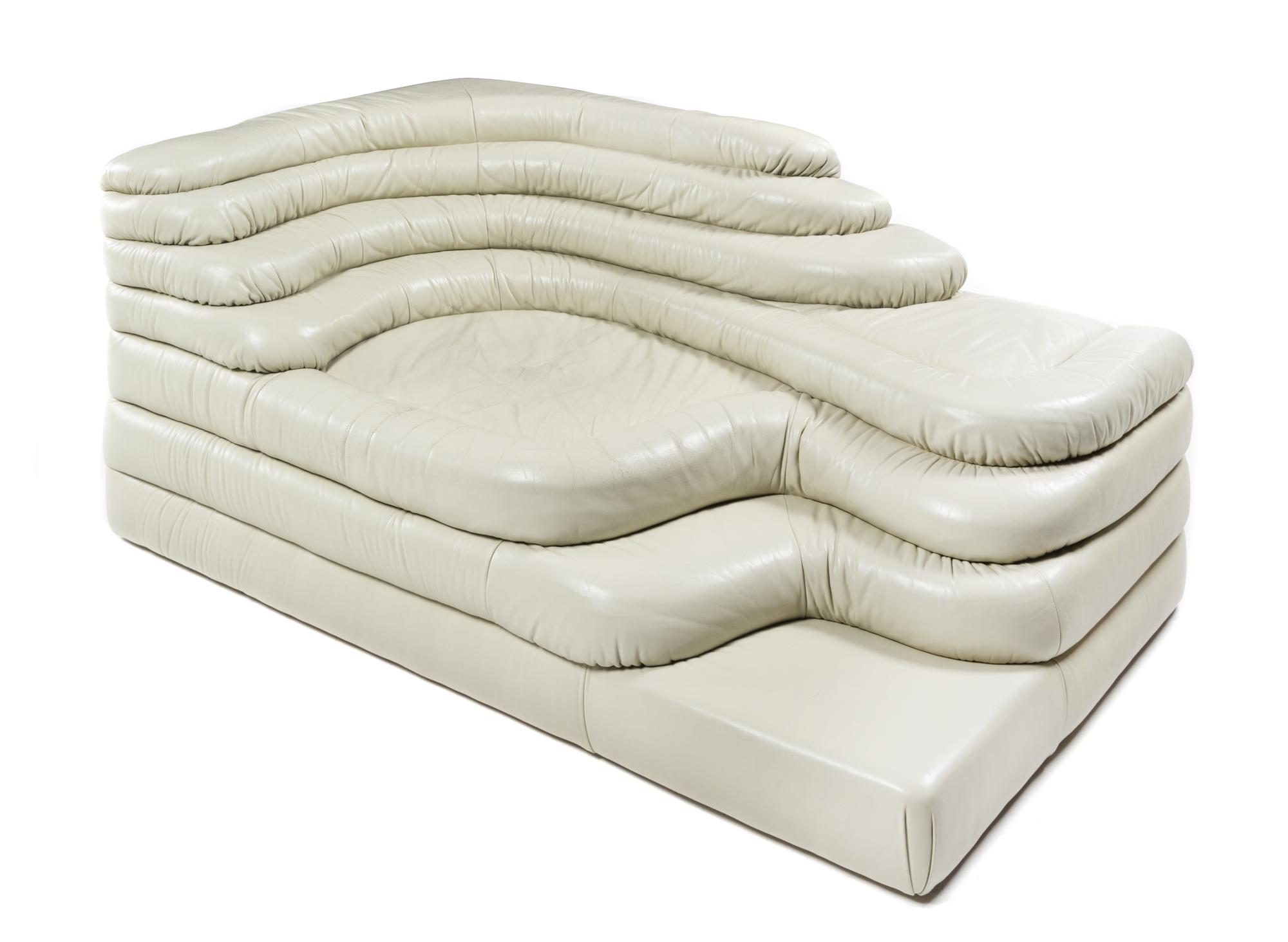Ubald Klug (Swiss, b. 1932), DE SEDE, 1970s, three Terrazza Landscape sofa sections, model no. DS-1025