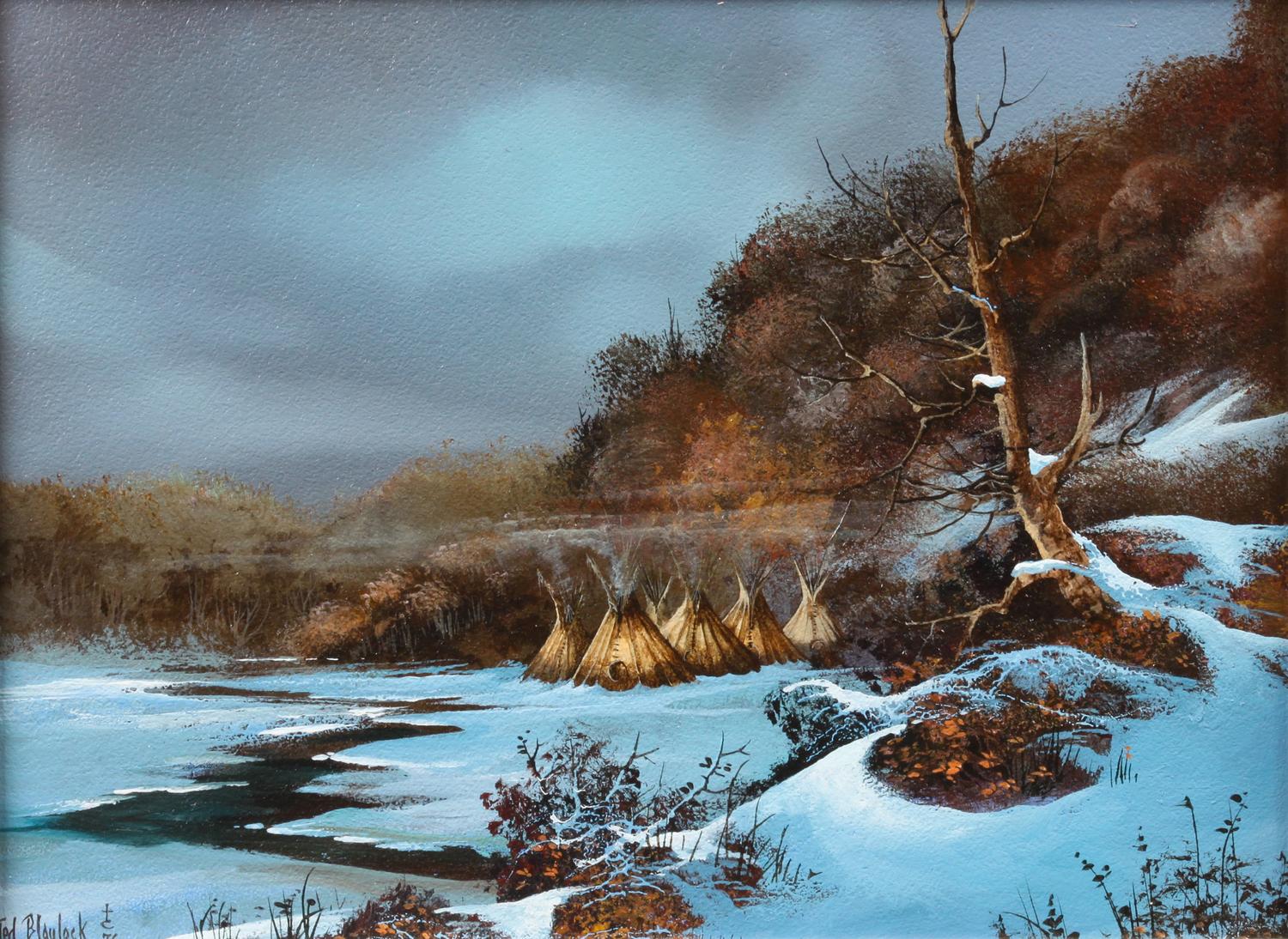 Ted Blaylock 9 x 12 inches — (American, b. 1946)