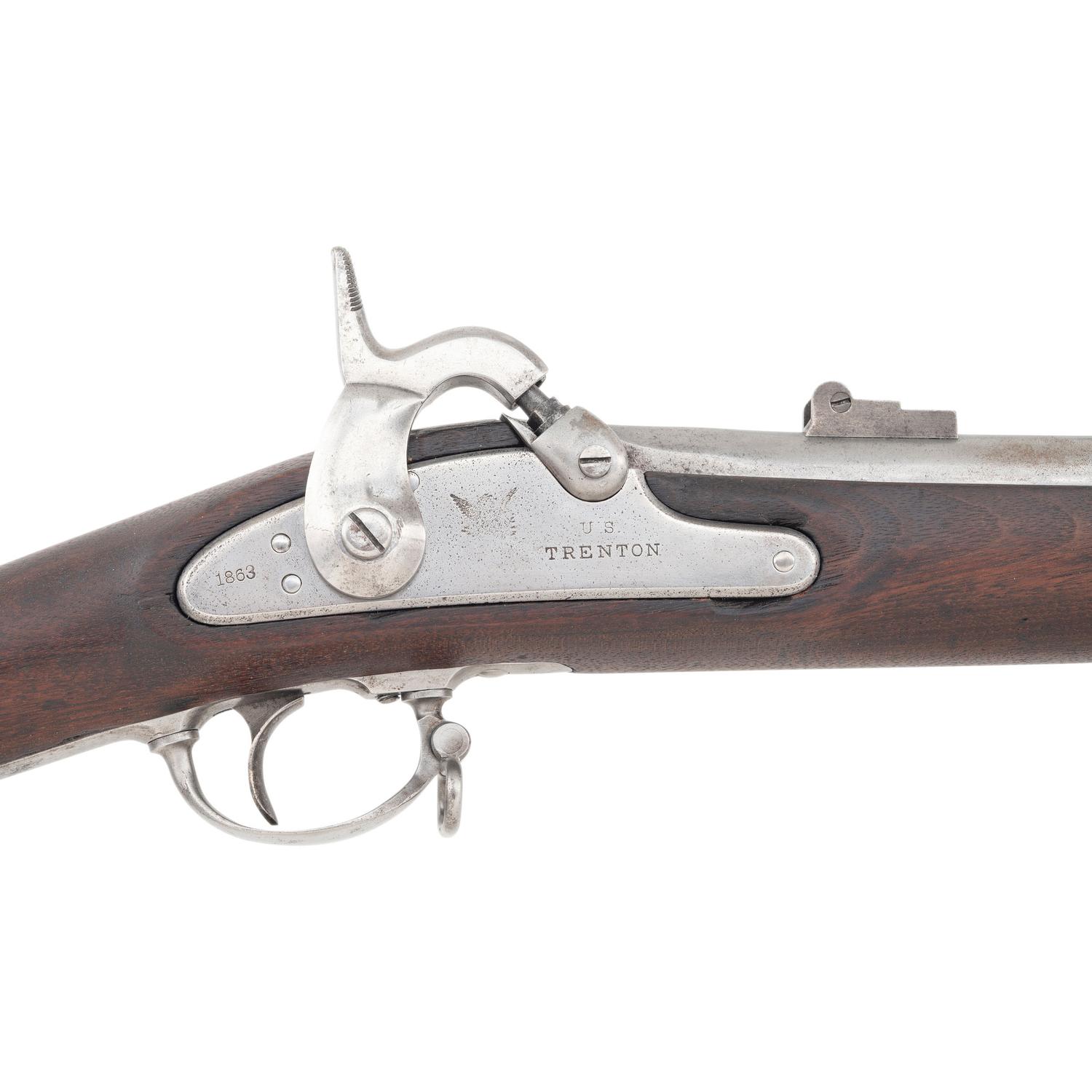 US Model 1861 Contract Rifle Musket by Trenton (Addison Burt)