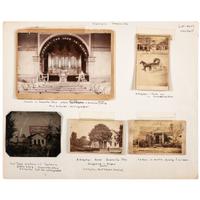 [CIVIL WAR]. Archive of photographs and ephemera related to Civil War photographer F.M. Carter, including: