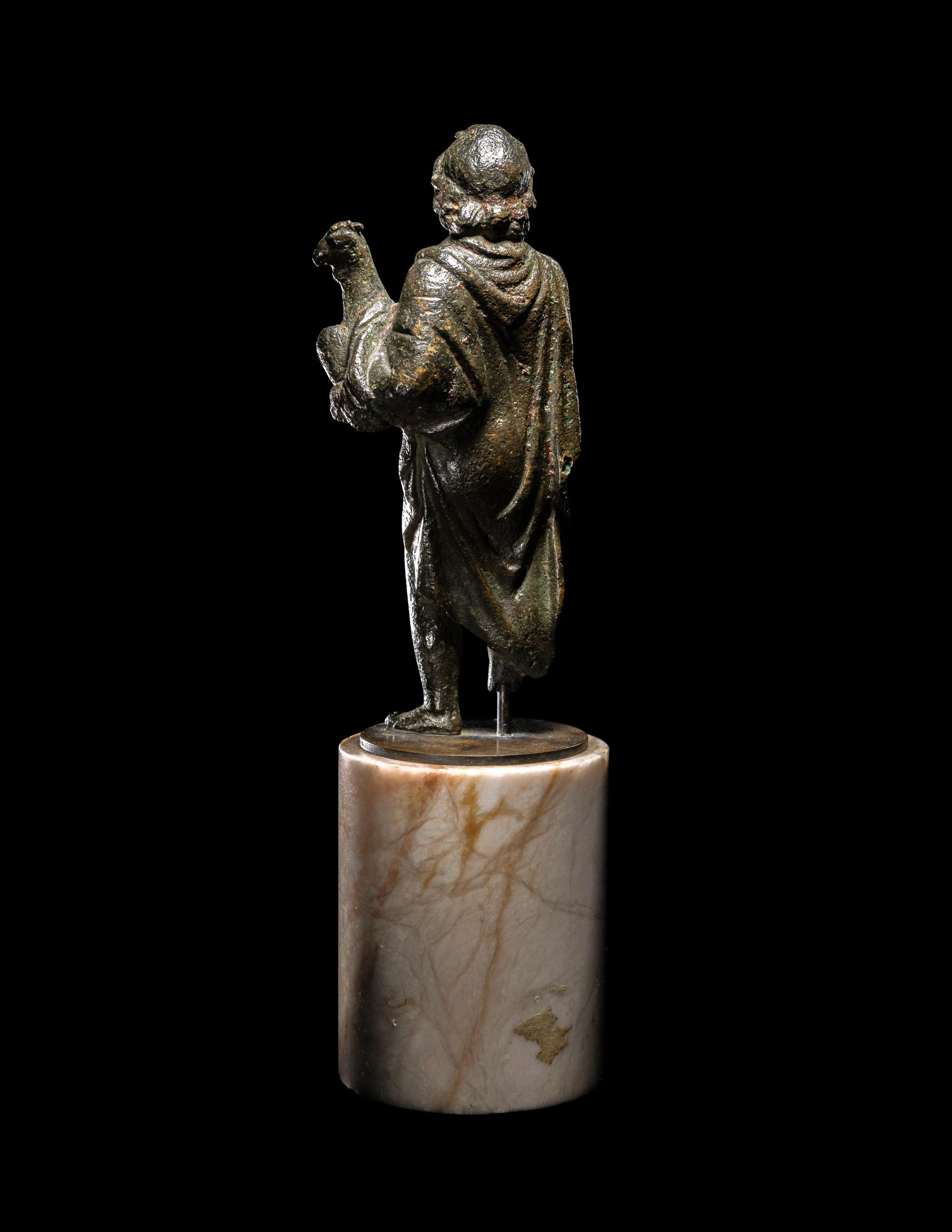A Hellenistic Bronze Child or Eros