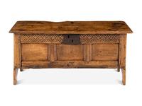 A William and Mary Oak Coffer