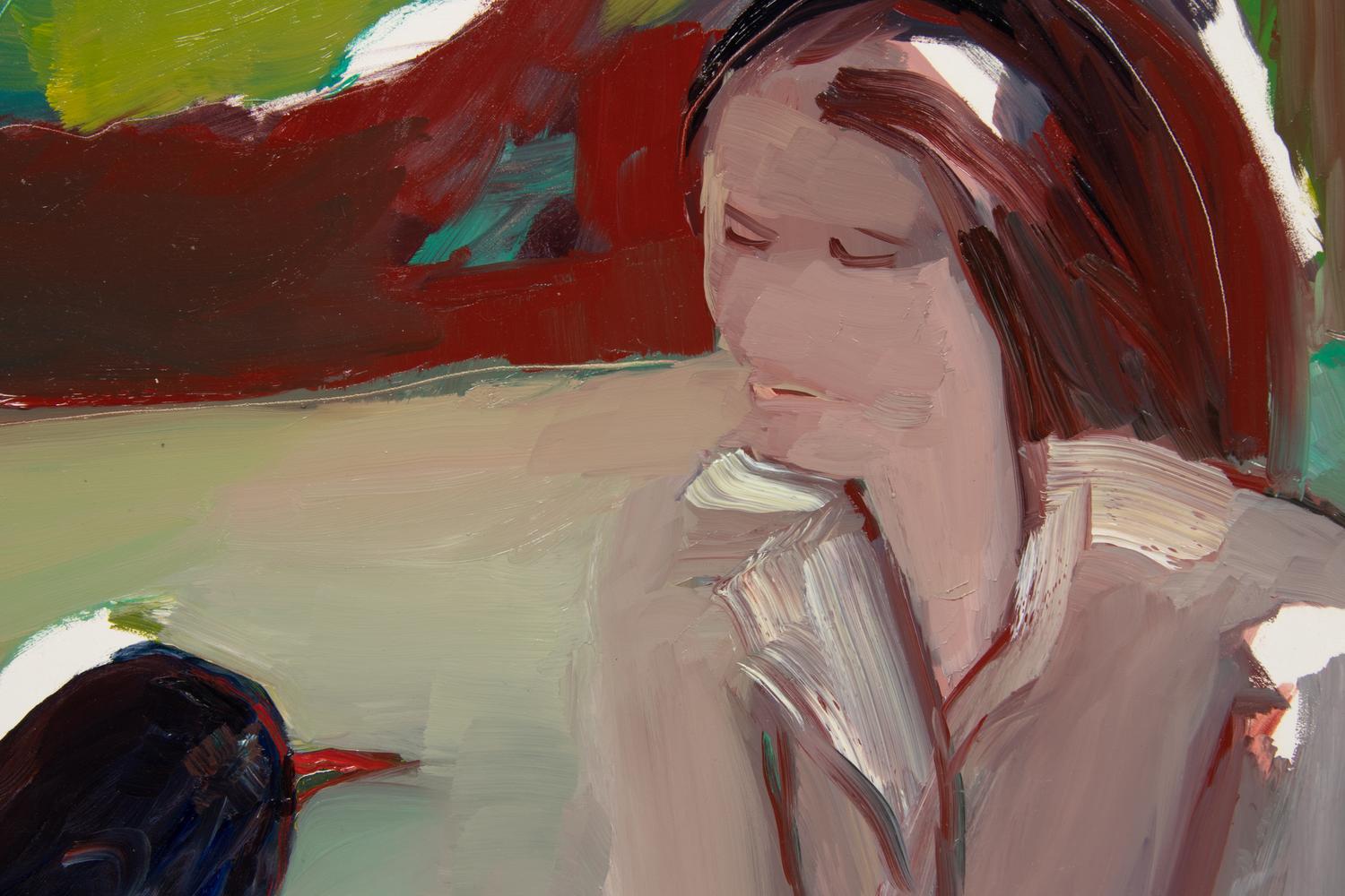 Victoria with Baby Crow