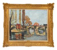 The Bridge of Poissy , 1923