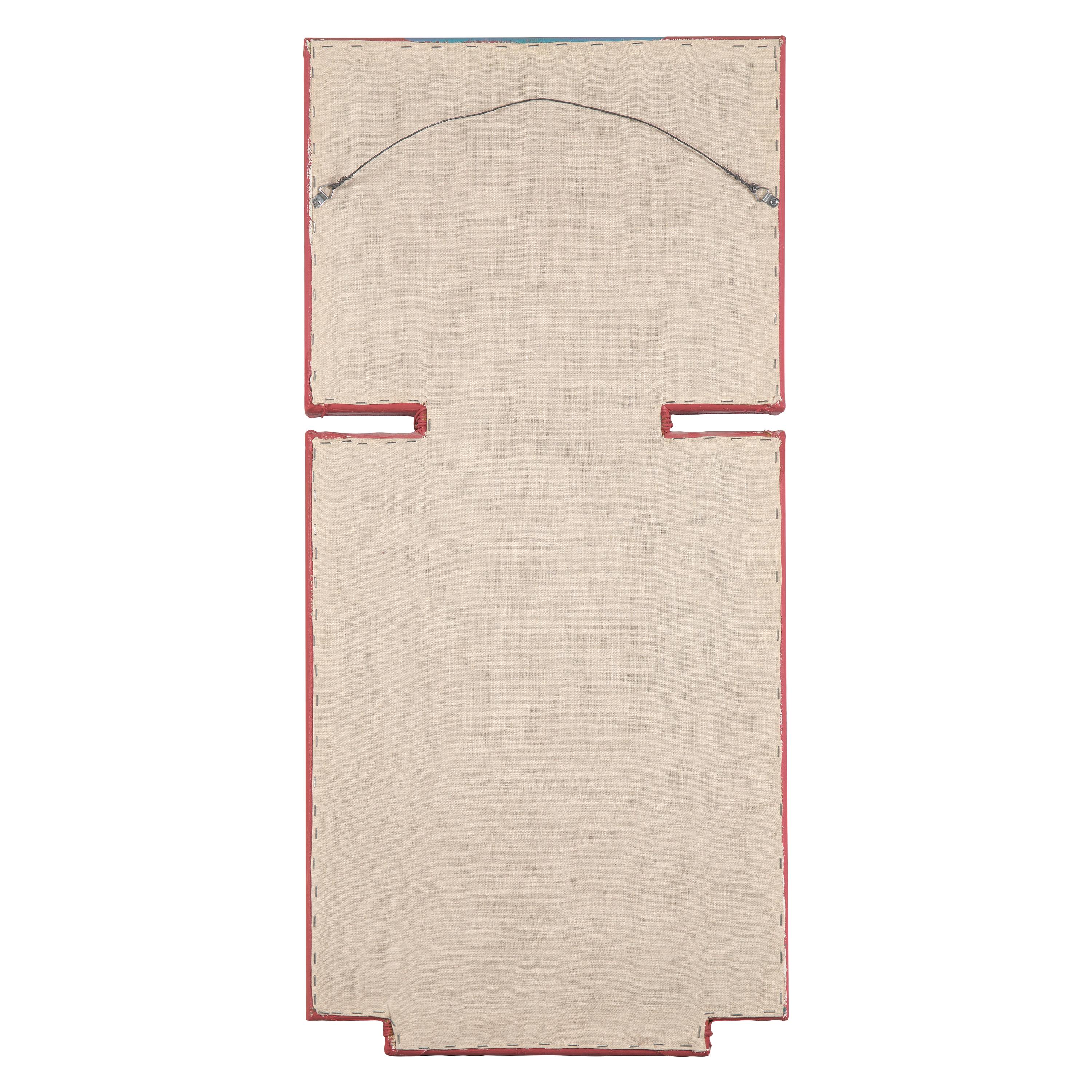 Tony Abeyta (Diné, b. 1965) — Two Kachinas (Diptych)