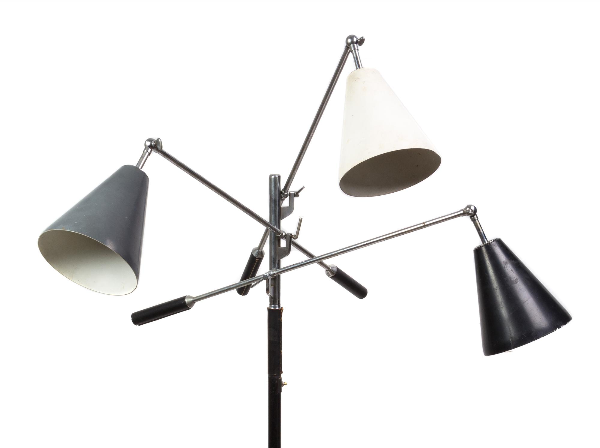 Arredoluce, ITALY, MID-20TH CENTURY, Triennale floor lamp
