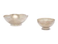 Two Tiffany and Co. Silver Footed Bowls
