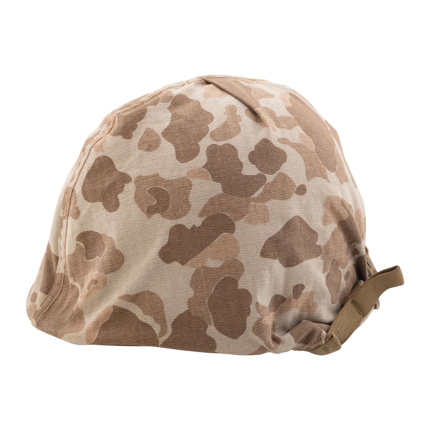 WWII US M1 Helmet with Marine Corps Cover