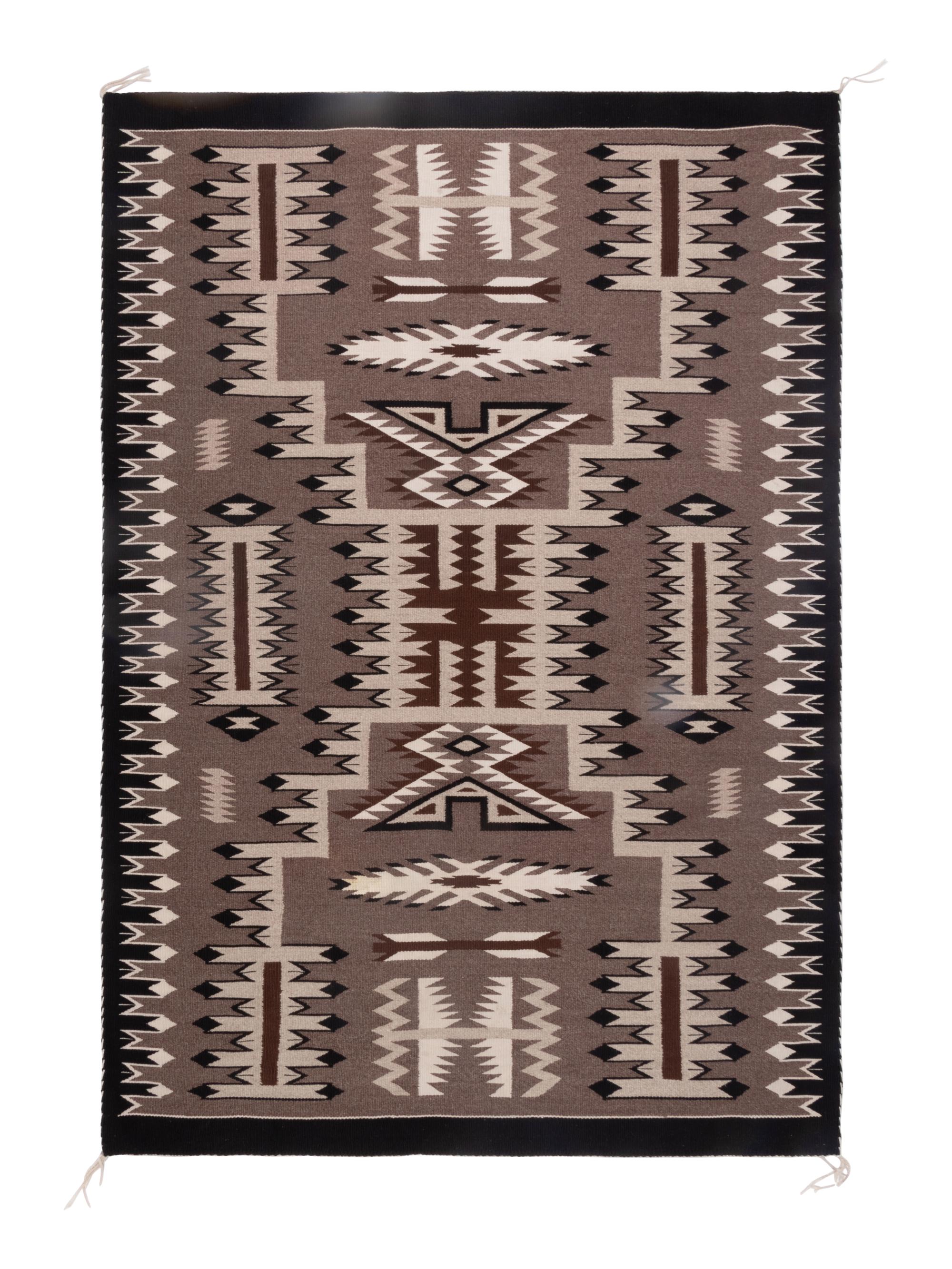 Navajo Storm Pattern Weaving / Rug