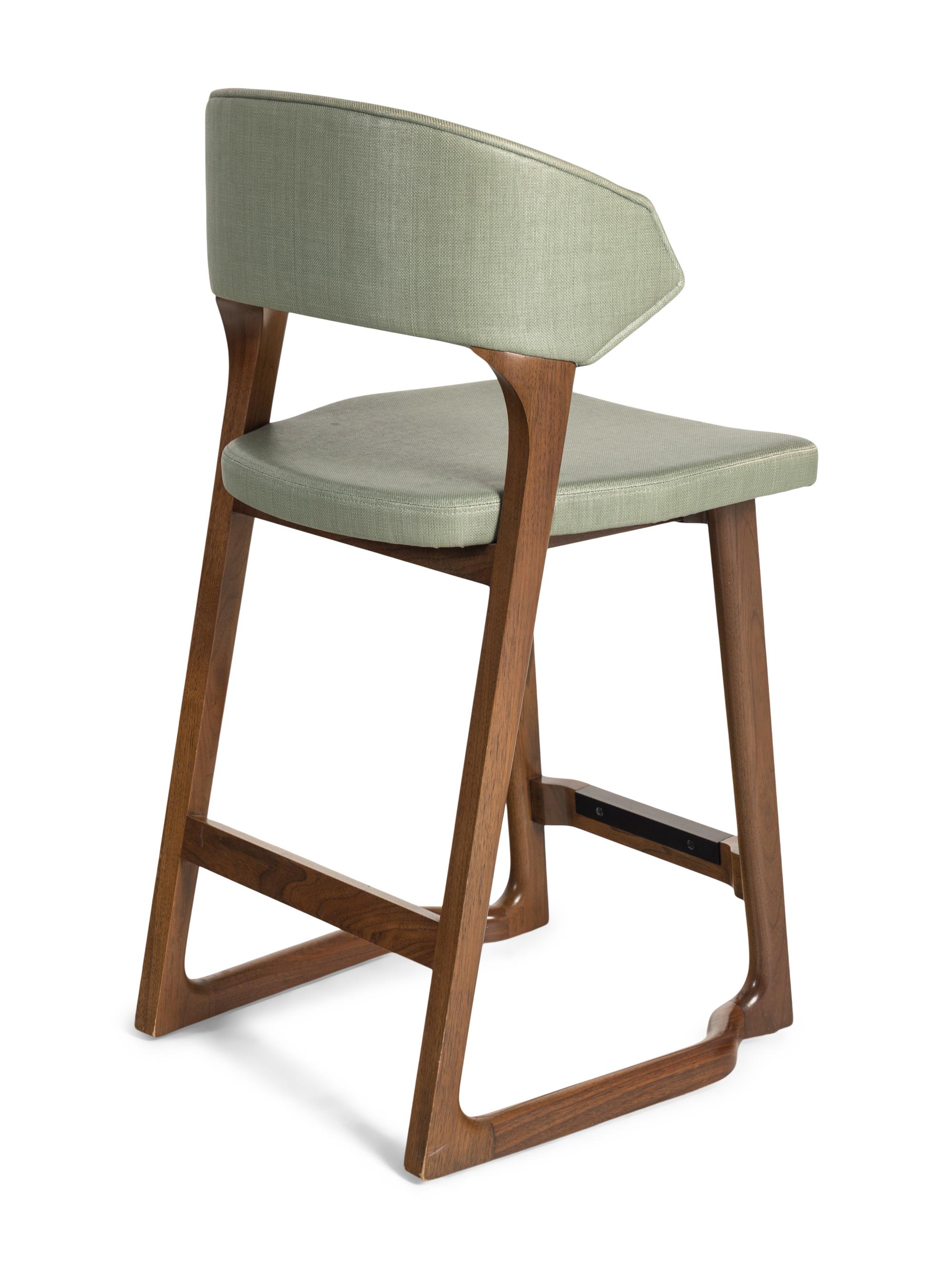 A Set of Four Contemporary Counter Stools
