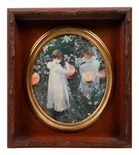 A Pair of Victorian Style Walnut Frames