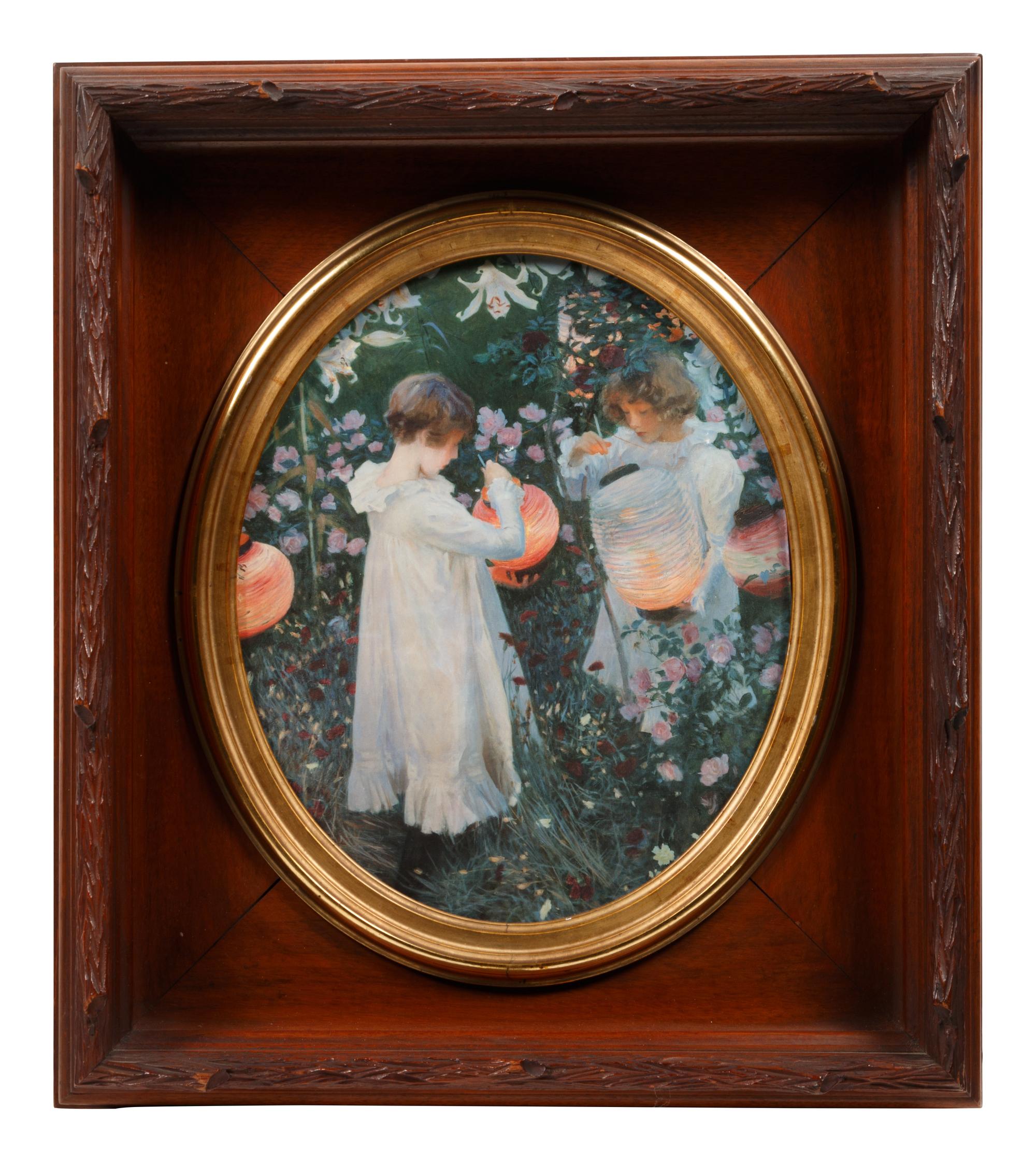A Pair of Victorian Style Walnut Frames