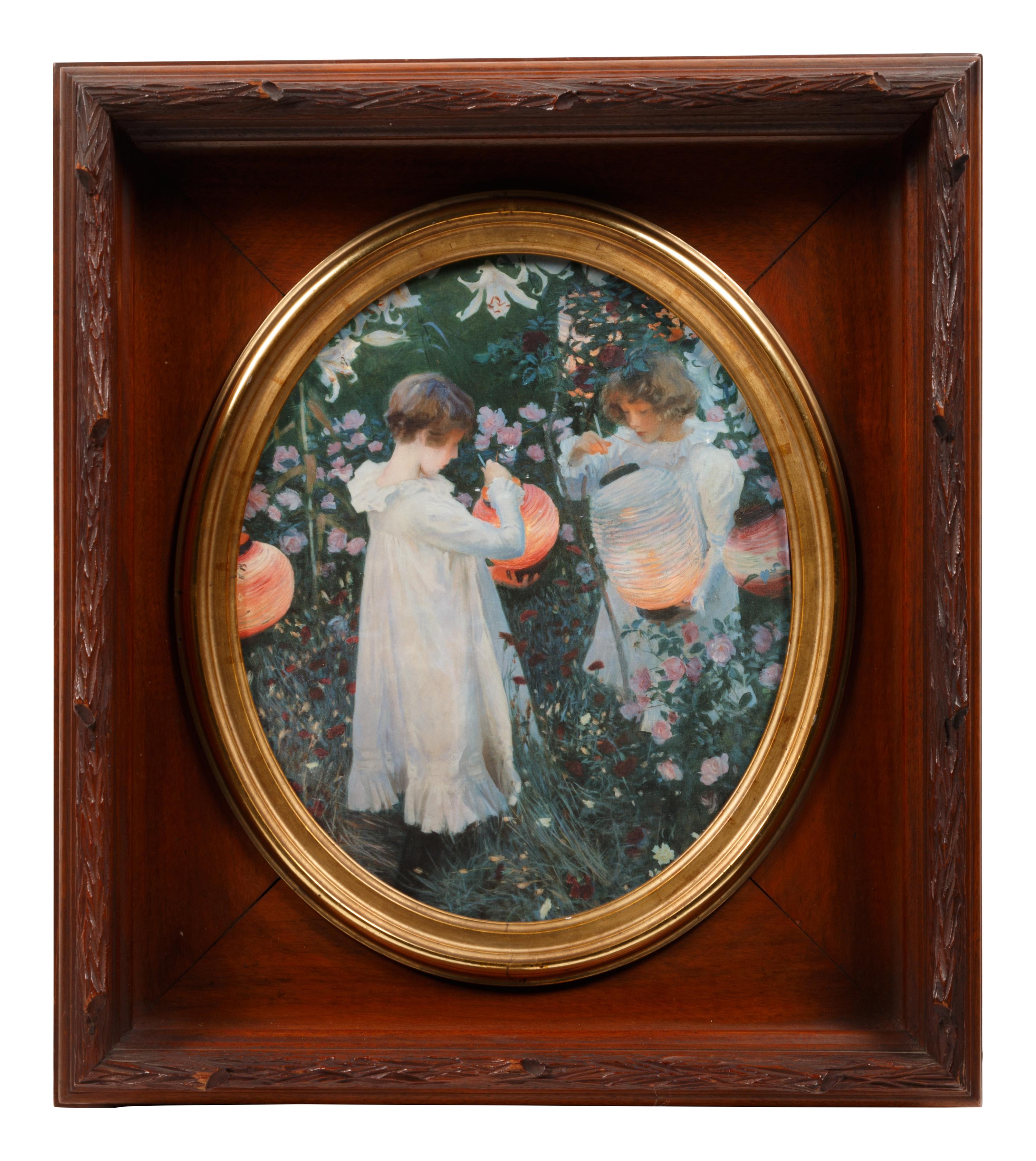 A Pair of Victorian Style Walnut Frames